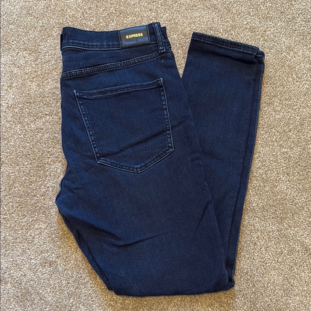 Express Dark Blue Jeans